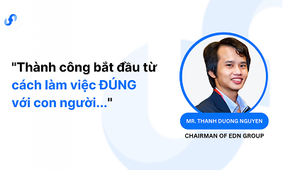 사람에 대한 철학: Nguyen Thanh Duong이 공유하는 성공의 열쇠